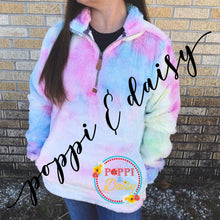 Load image into Gallery viewer, Tie-dye sherpa
