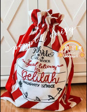 Load image into Gallery viewer, Personalized Santa Sacks
