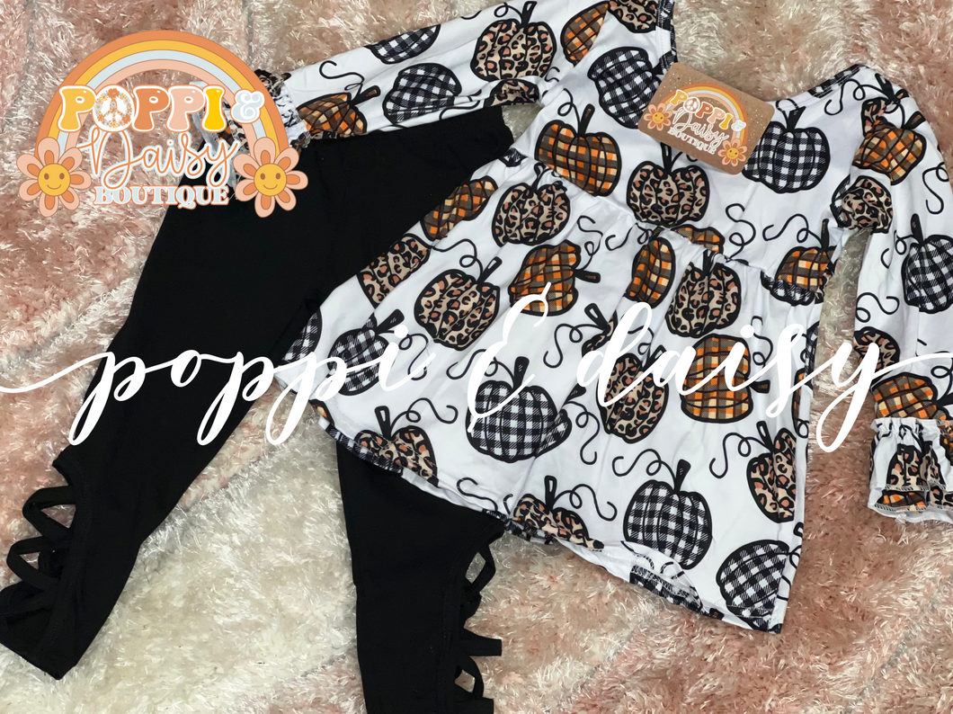 Leopard Pumpkin Set