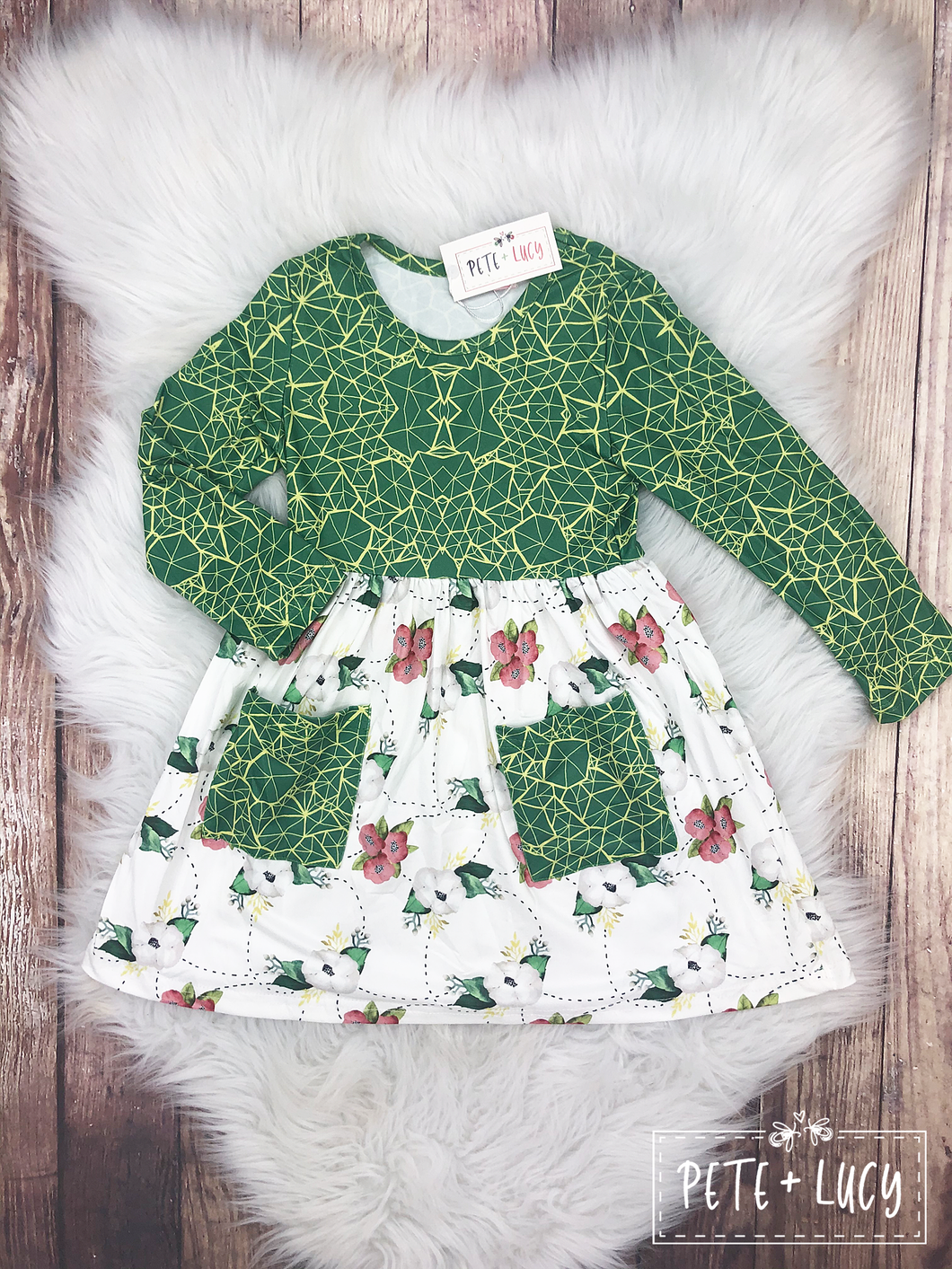 Green Leaves Dress
