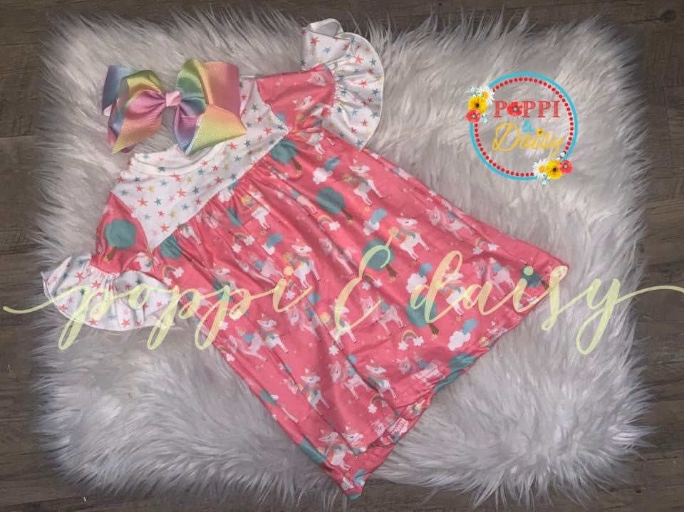 Rainbows & Unicorns Dress