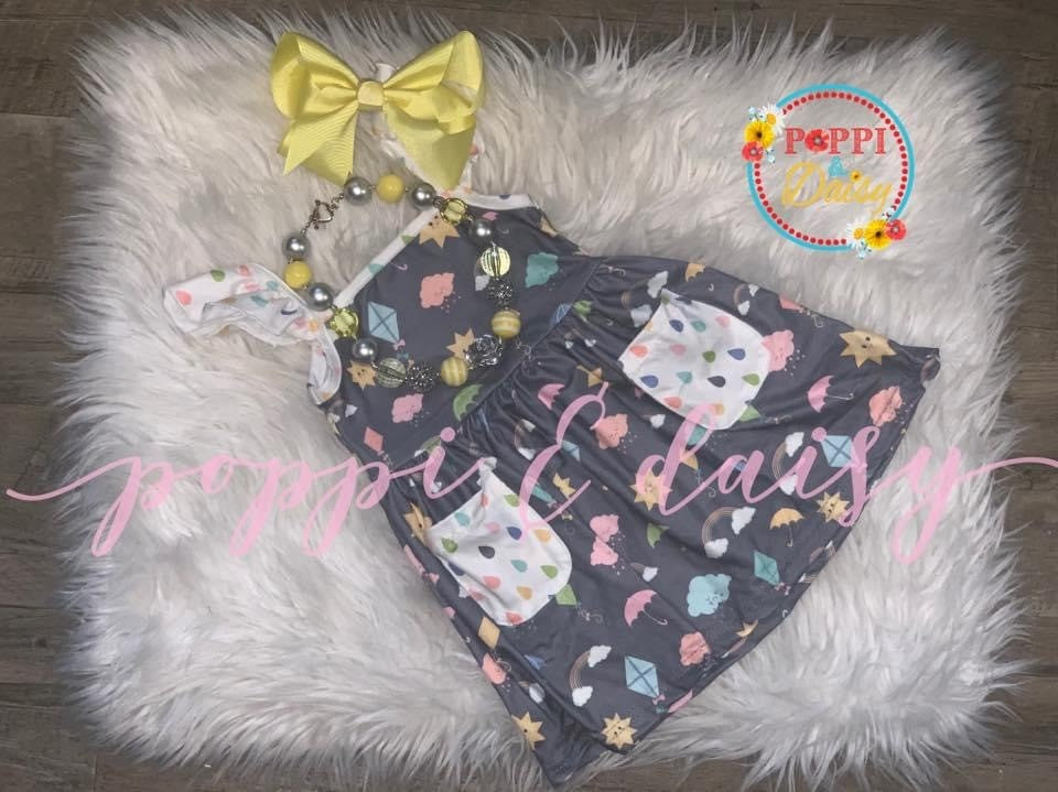 Sunshine on a Cloudy Day Dress