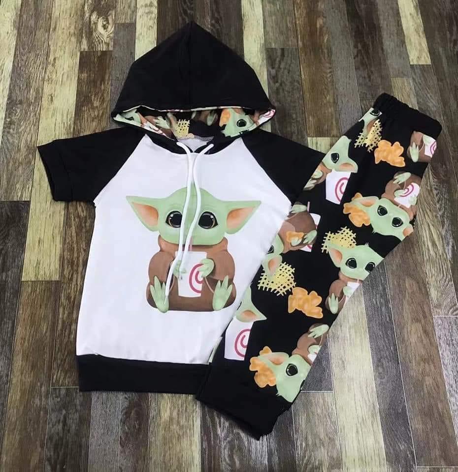 Baby yoda set