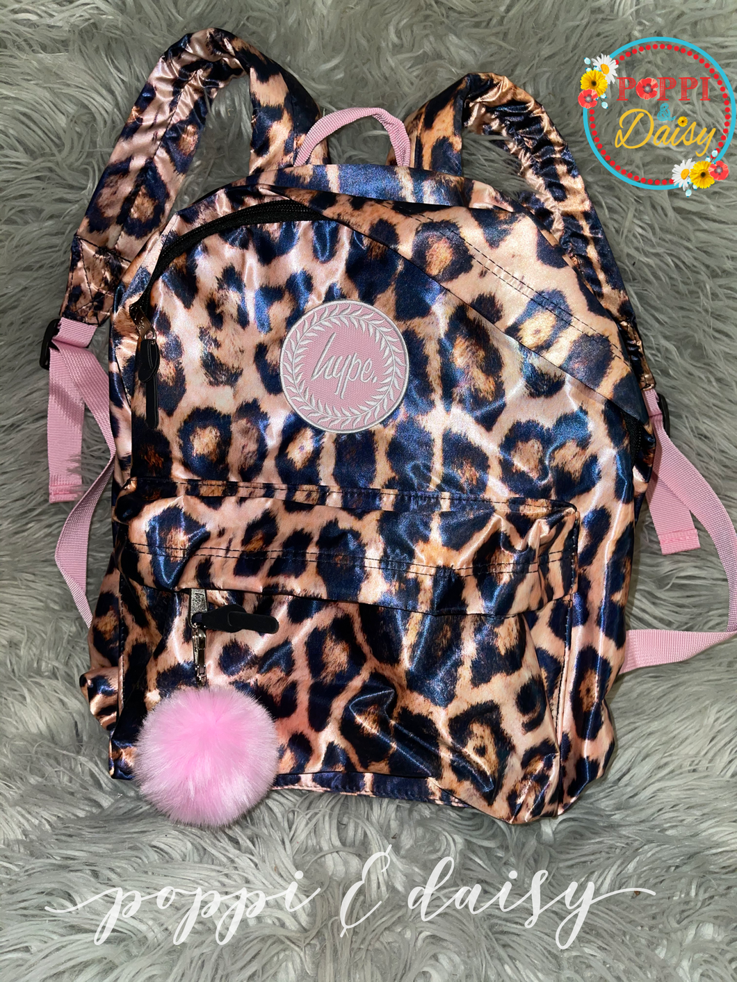 Silk Leopard Backpack